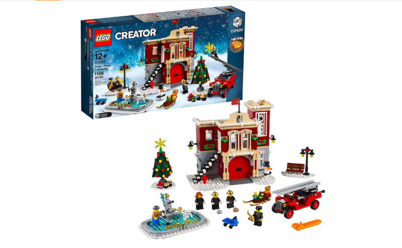 LEGO Winter Village Fire Station for Christmas gift