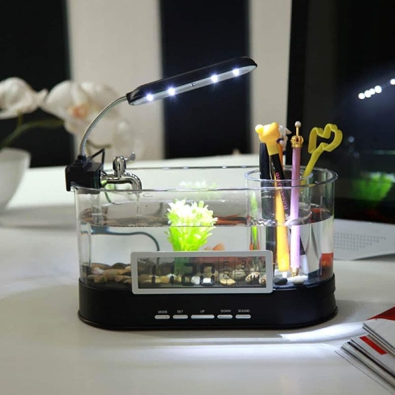 USB-powered aquarium for table