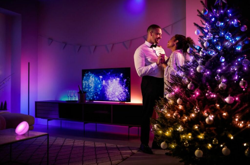 Philips Hue Festavia string lights for Christmas