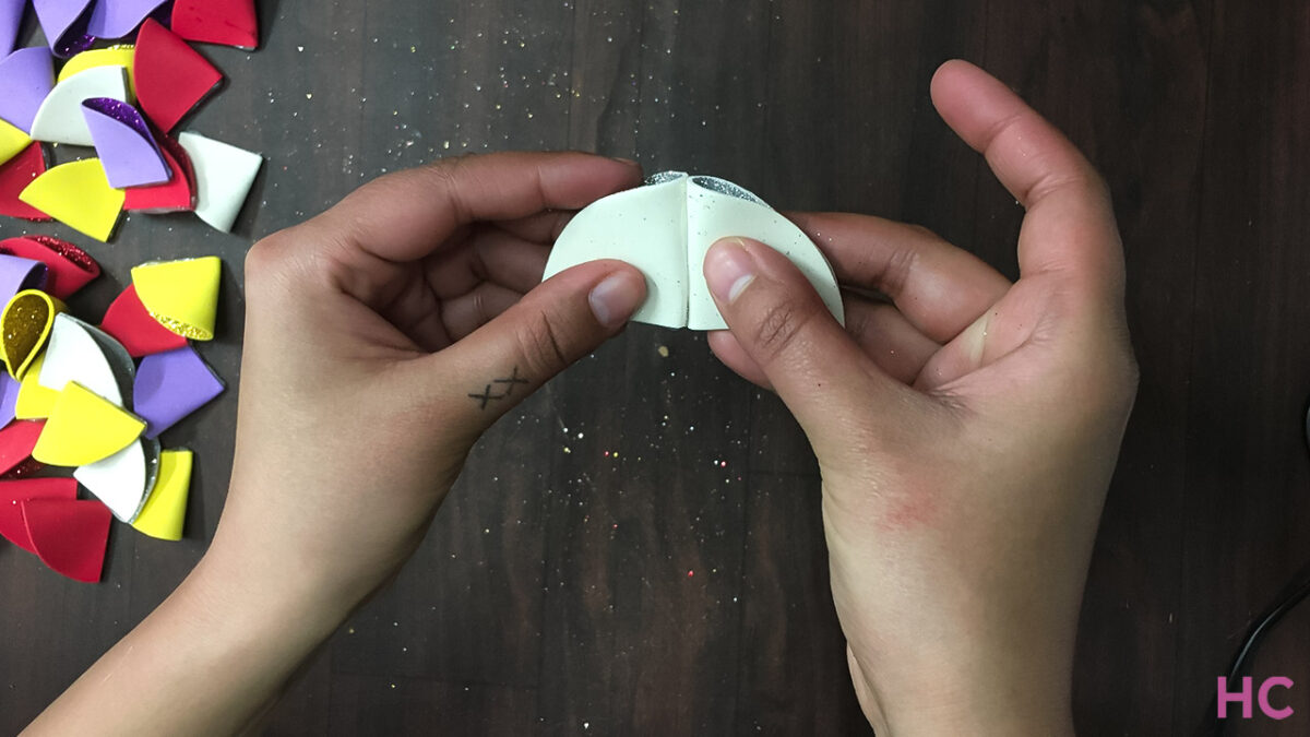 How to Make Glitter Foam Ball Christmas Ornament?