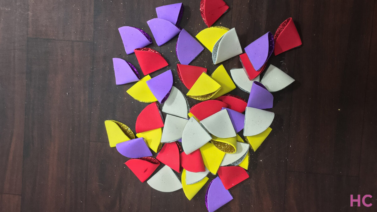 How to Make Glitter Foam Ball Christmas Ornament?