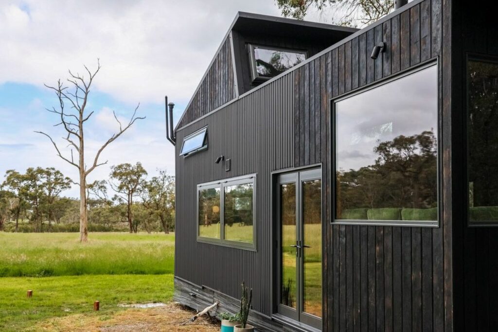 Tiny House with Pop Top Roof in Australia