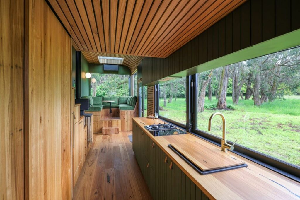 Tiny House kitchen in Australia