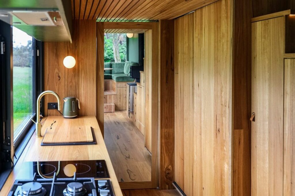 Tiny House with Pop Top Roof in Australia