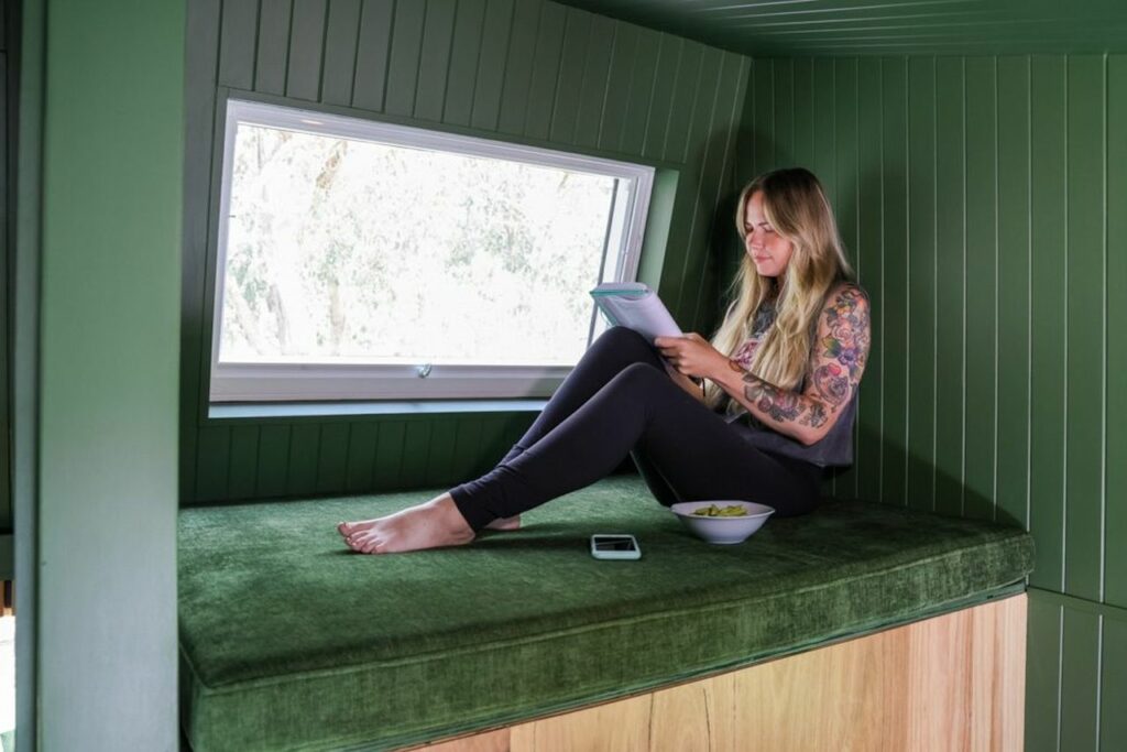 Tiny House with Pop Top Roof in Australia