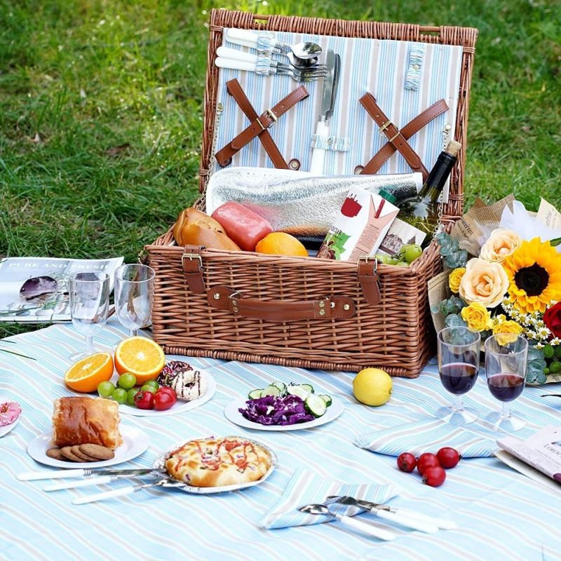 Picnic Time Basket Christmas gift for mom