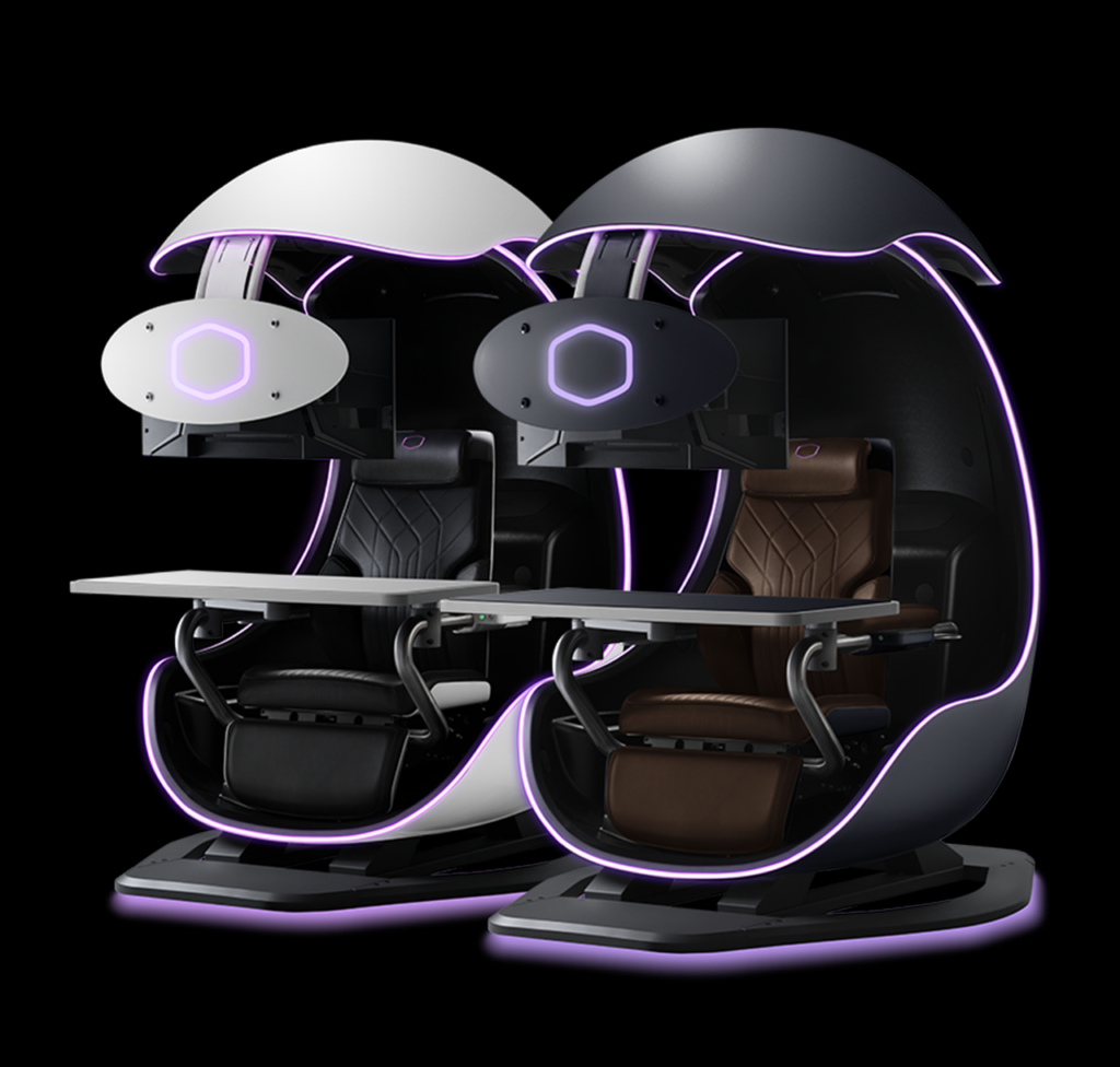 Cooler Master's Orb X gaming pod is futuristic and absurd