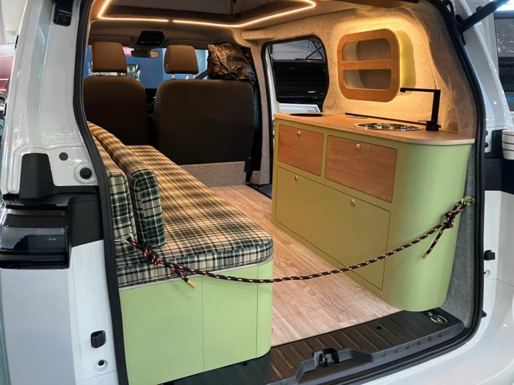 Alpin Camper’s van Conversion of VW ID. Buzz