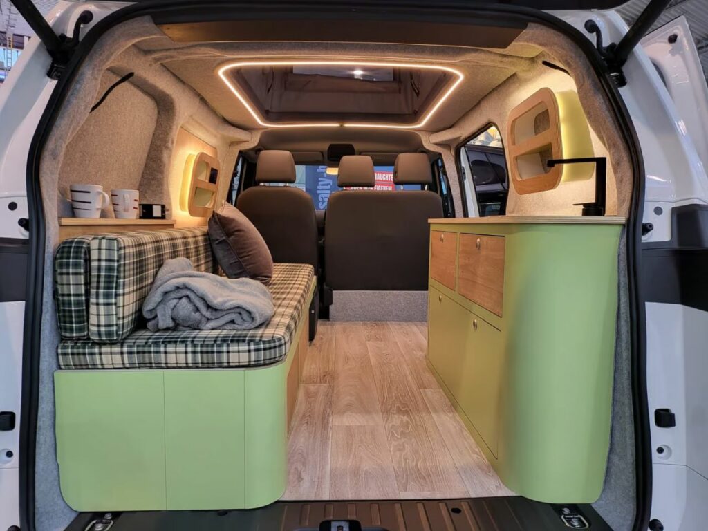 Alpin Camper’s van Conversion of VW ID. Buzz