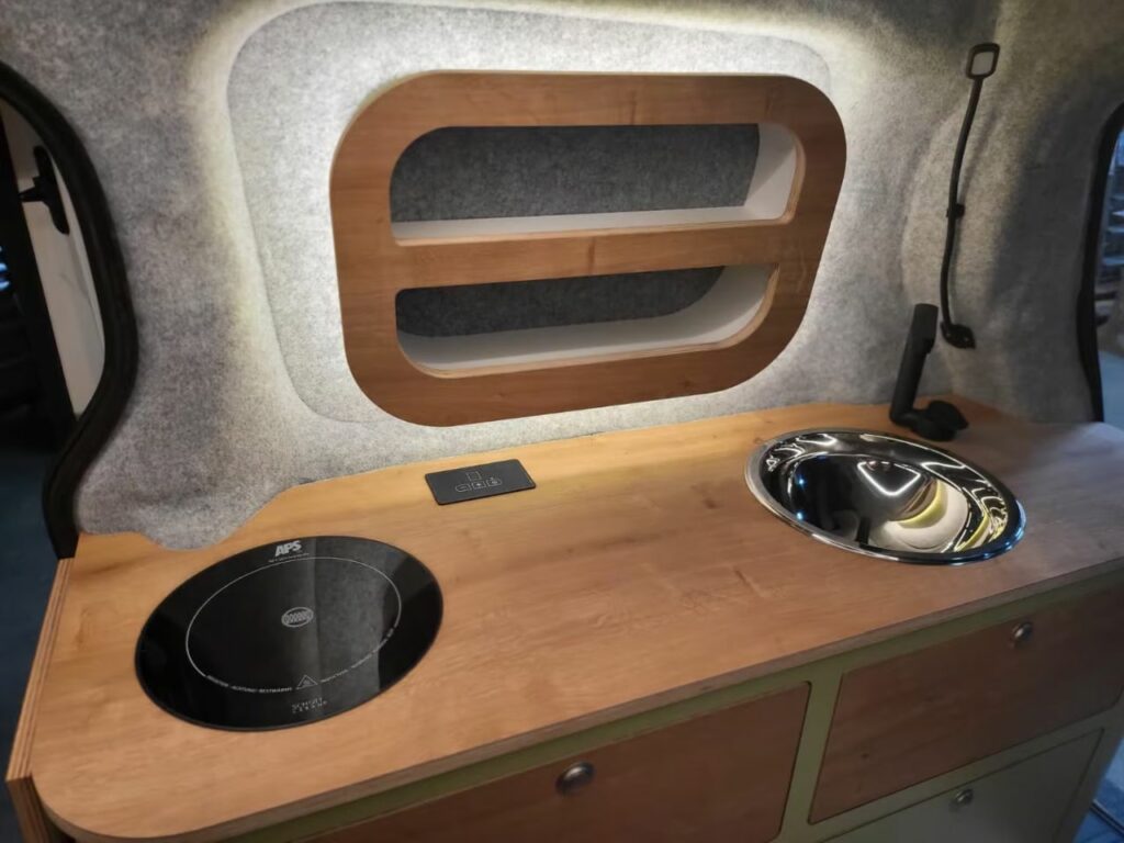 Alpin Camper’s van Conversion of VW ID. Buzz