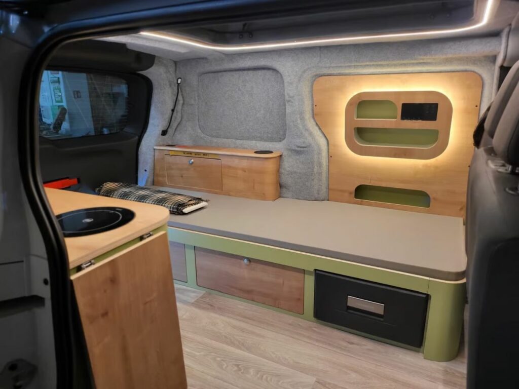 Alpin Camper’s van Conversion of VW ID. Buzz