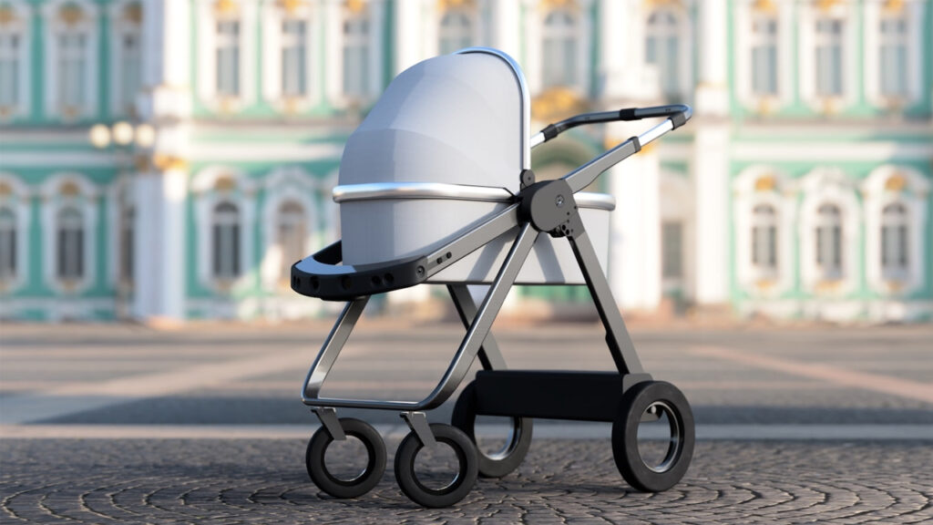 Ella is AI-powered smart stroller by Gluxkind