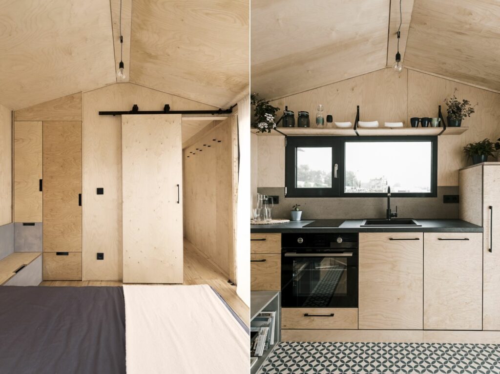 Jana tiny home on wheels by Koleliba