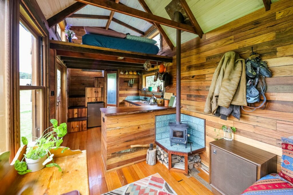 Jesse’s tiny house on wheels