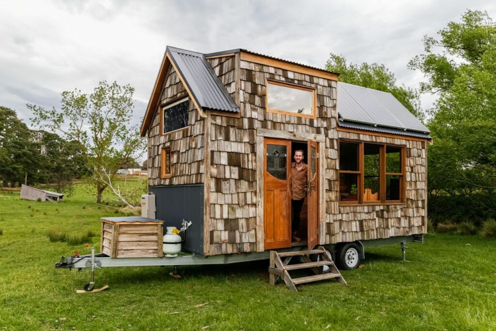 Jesse’s tiny house on wheels