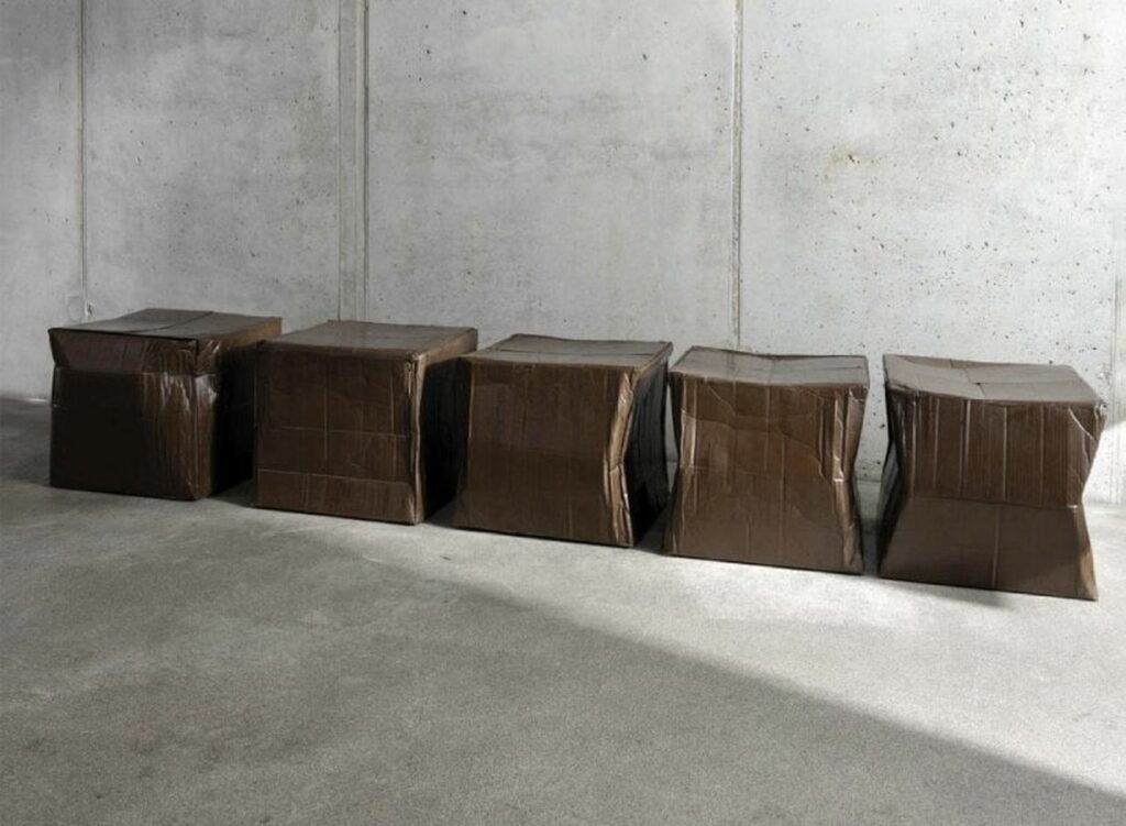 Stools in the Karton furniture collection