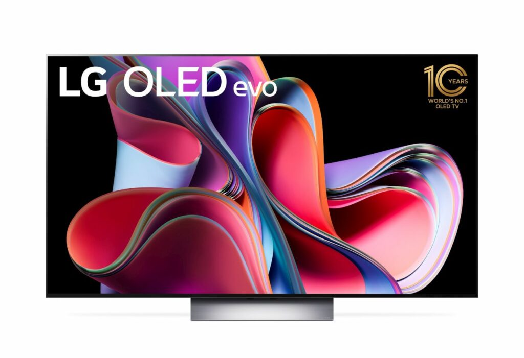 LG OLED TV at CES 2023