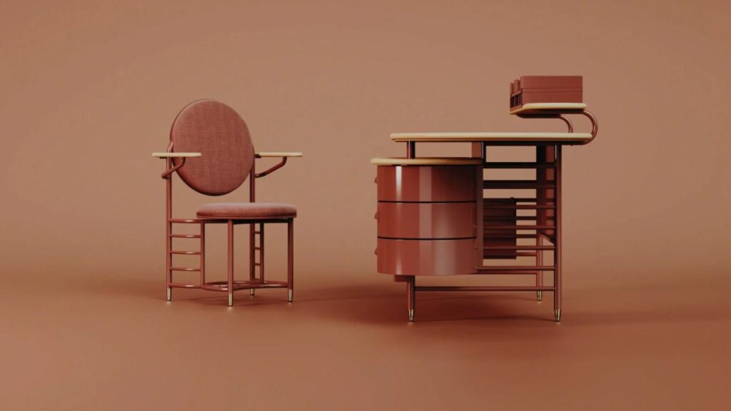 Frank Lloyd Wright x Steelcase Launches Modern Racine Furniture Collection