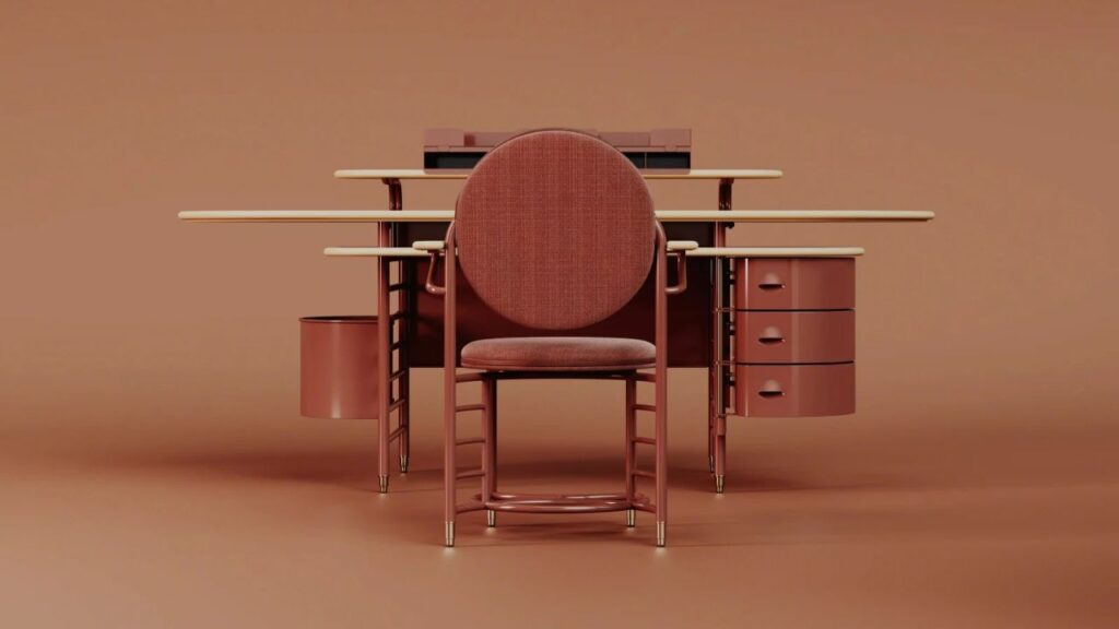 Frank Lloyd Wright x Steelcase Launches Modern Racine Furniture Collection