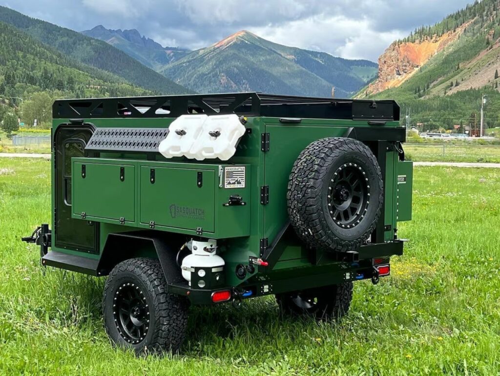 The Highland 60 camper trailer