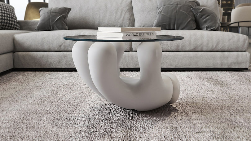 Voila! Coffee Table by Mousarris and Yoni Alter