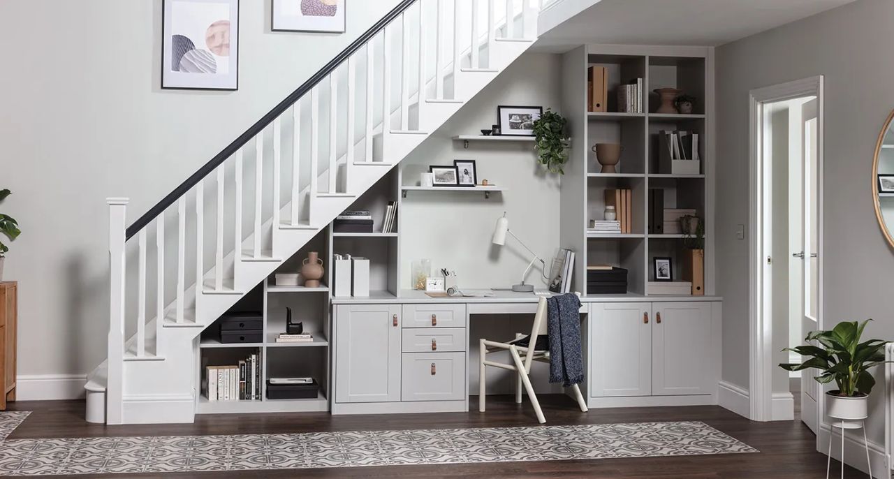 Best Under-Stair Design Ideas - make home office