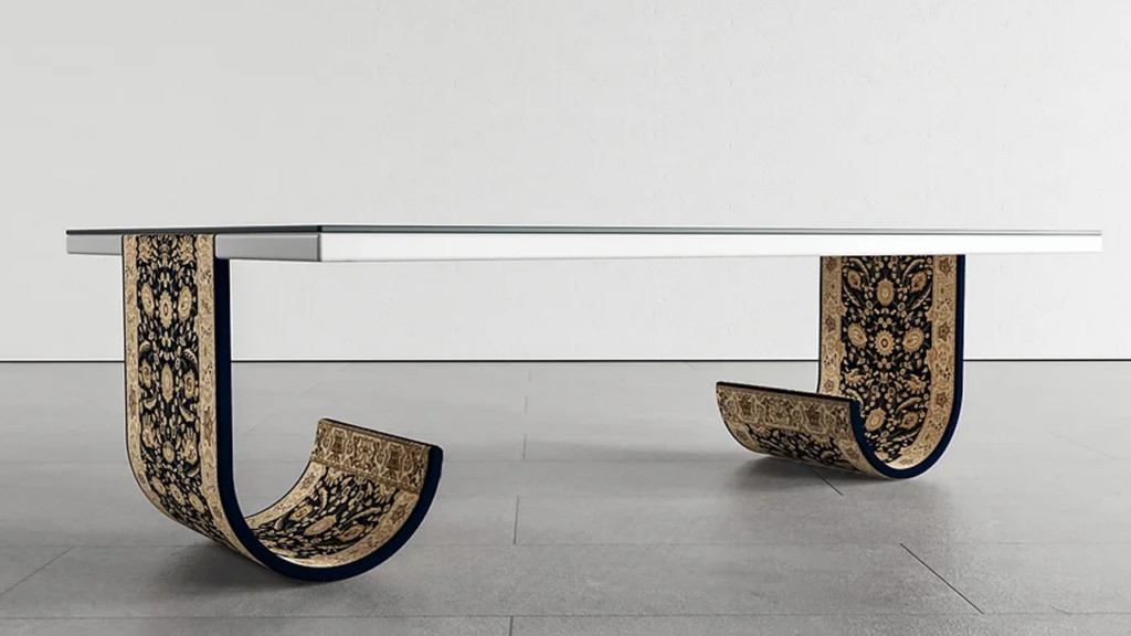 Floating Carpet table by Mousarris