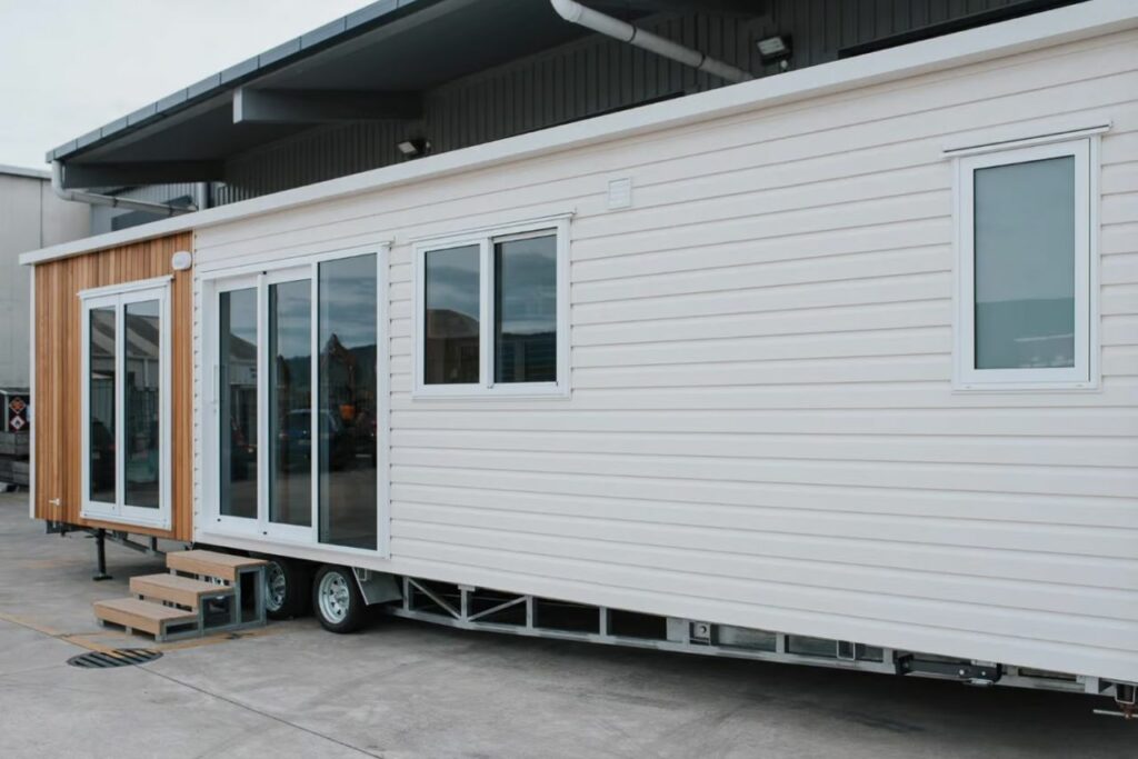 Kotuku tiny house on wheels by Build Tiny