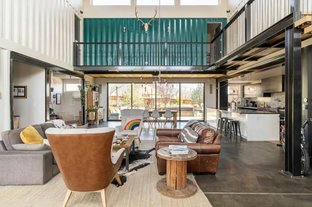 Unique Shipping Container Home in Denver, Colorado