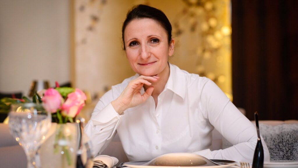 Anne-Sophie Pic - one of the few three Michelin star female chefs in world