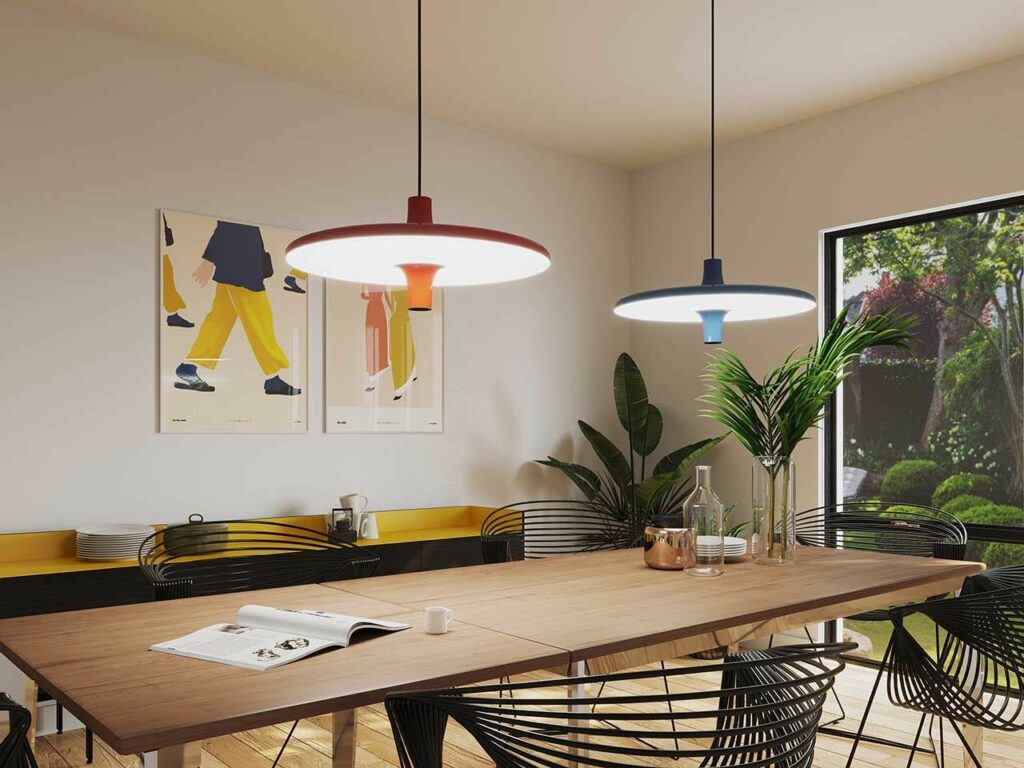 Avro pendant lamp by Martinelli Luce