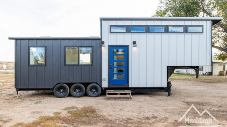 Clay’s 34′-x-10′ Tiny Home by MitchCraft Tiny Homes