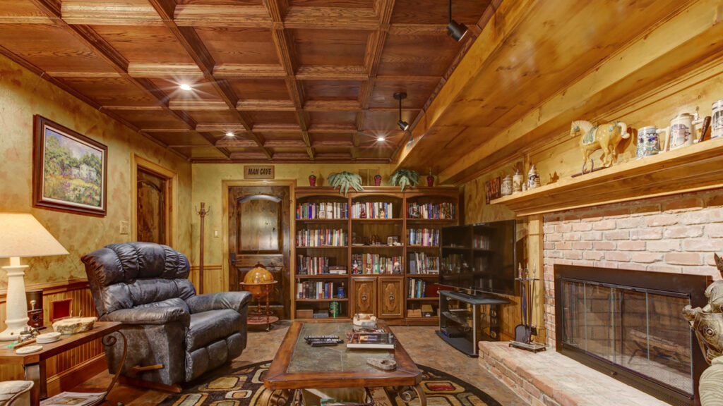 Man-cave-library