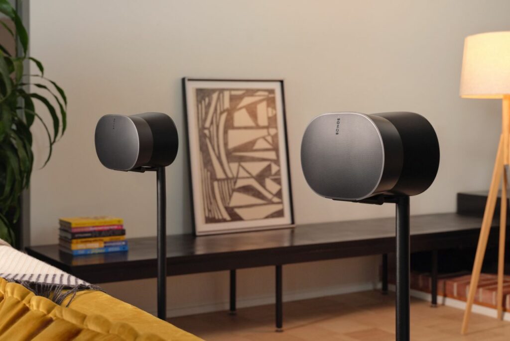 Sonos Era 300 can be used with a stand 