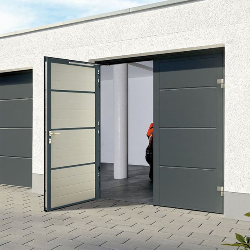 side hinged garage doors styles types