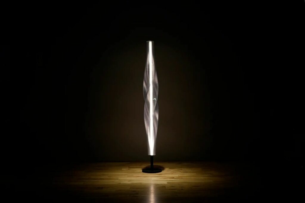 3D Printed Floor-Standing Lamp by Sekisai Design 