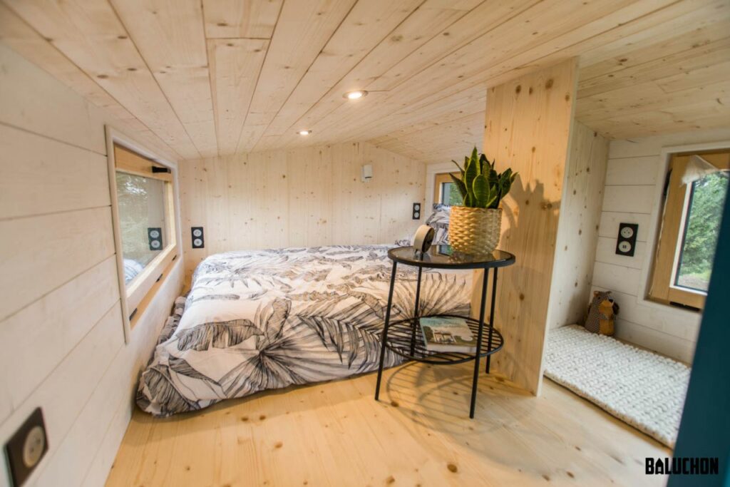 Kejadenn Tiny House bedroom