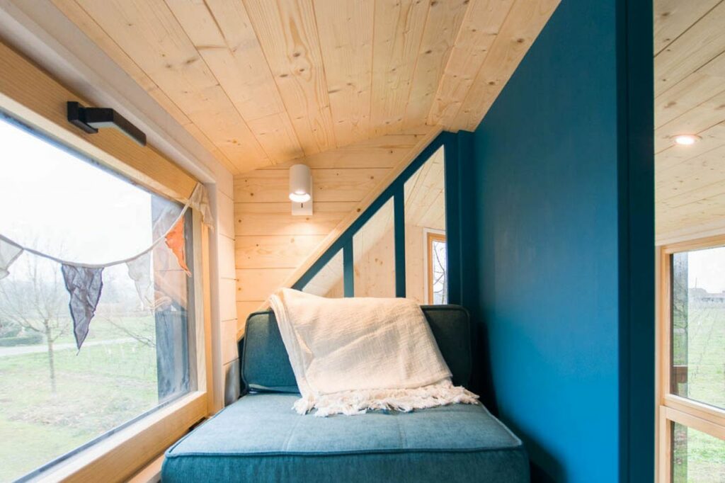 Baluchon’s Tiny House Features two Separate Bedrooms in the same loft