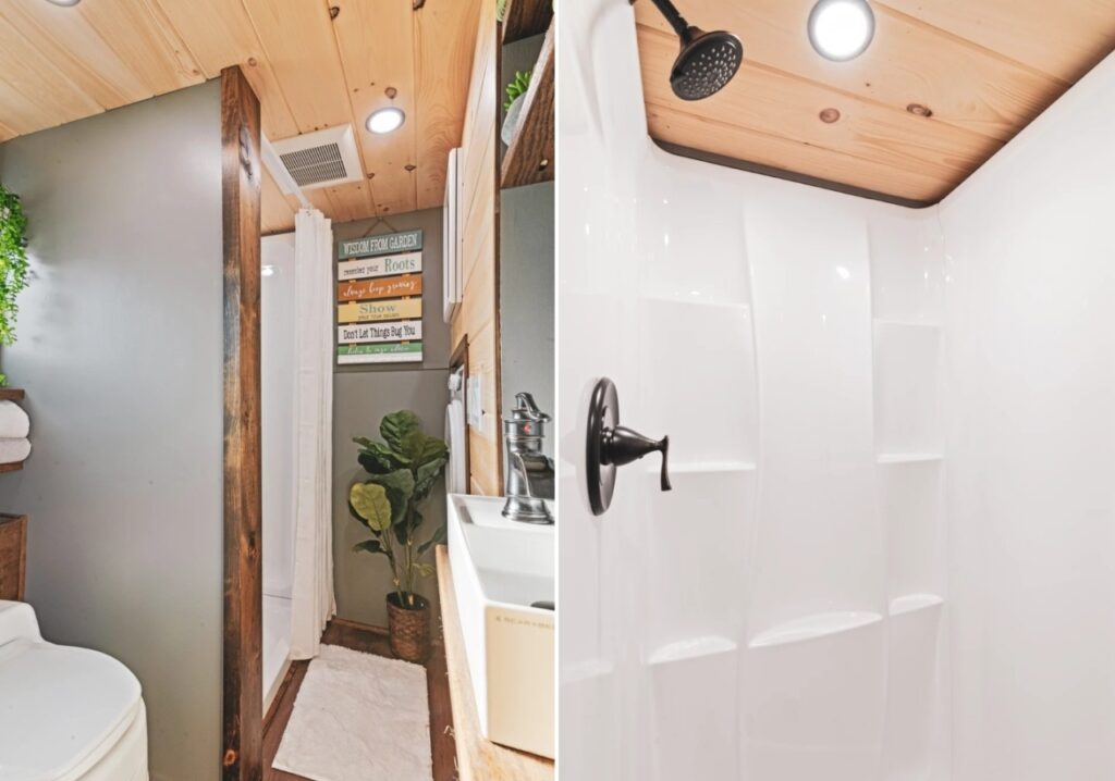 Bathroom of Bivouac Tiny Home