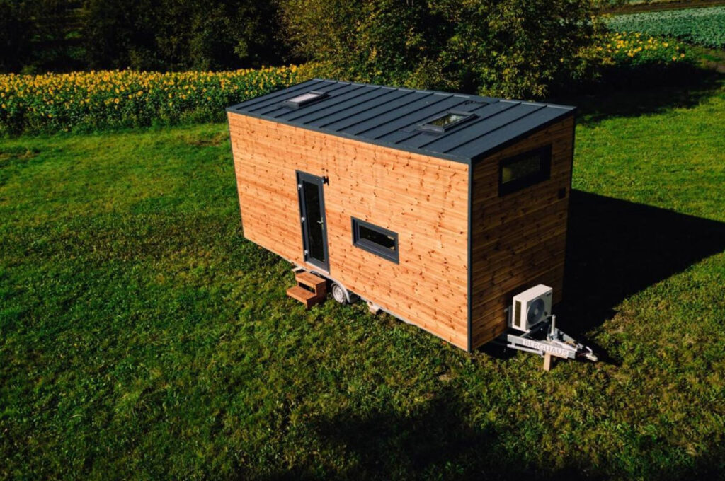 Beautiful tiny house on wheels