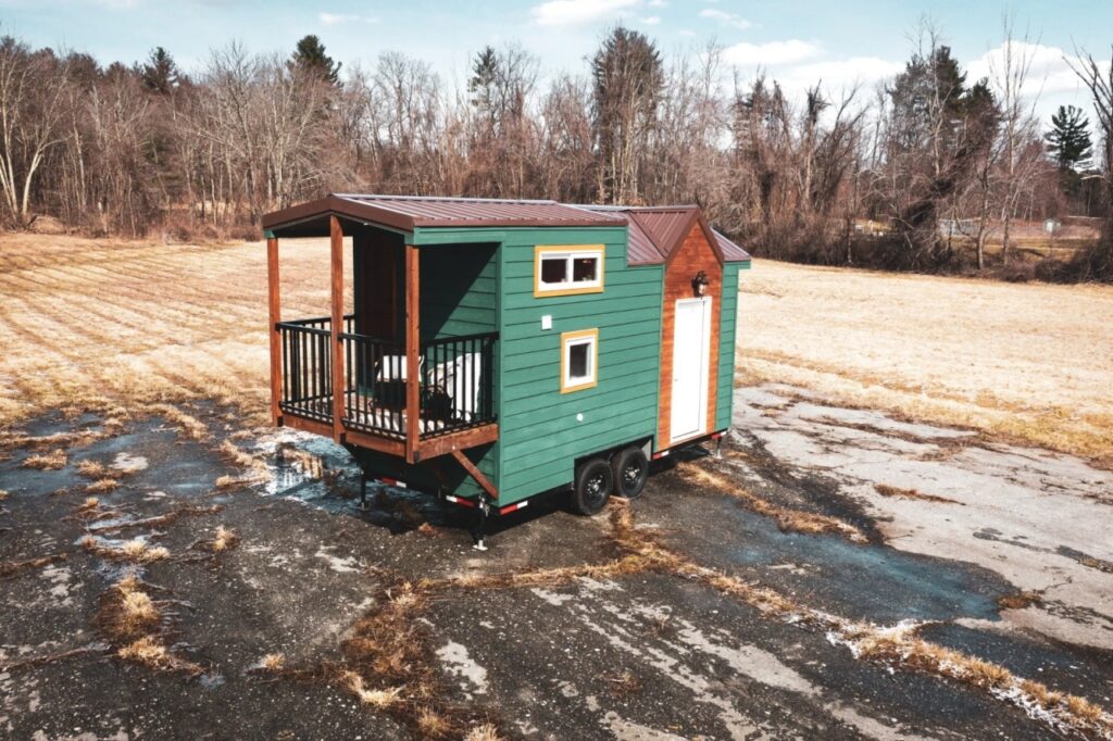 Bivouac Tiny House on Wheels with Balcony