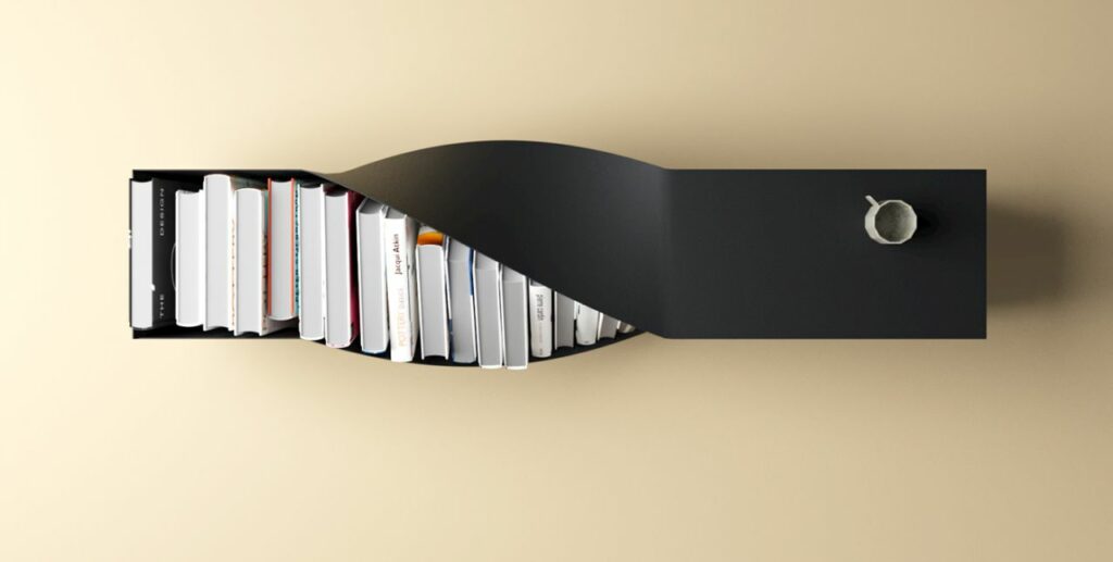 Bookscrew sideboard by Deniz Aktay