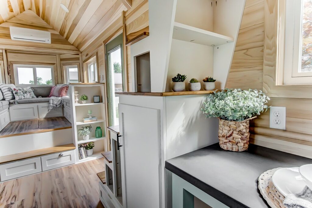 Clover Tiny House - Staircase