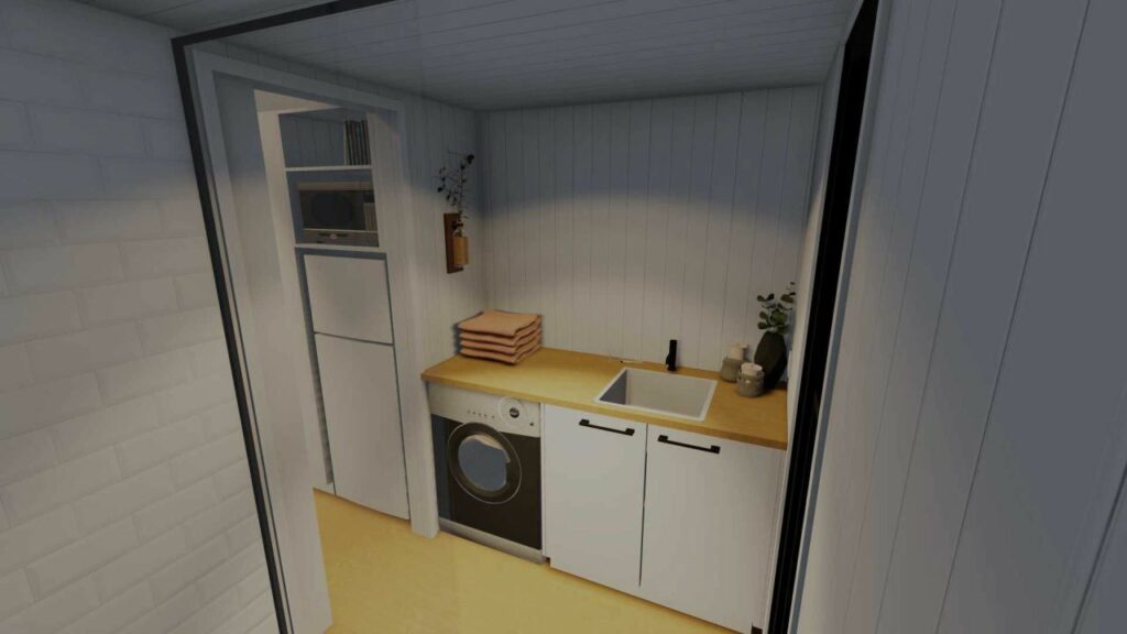 Coogee 10.0 interior by Aussie Tiny Houses