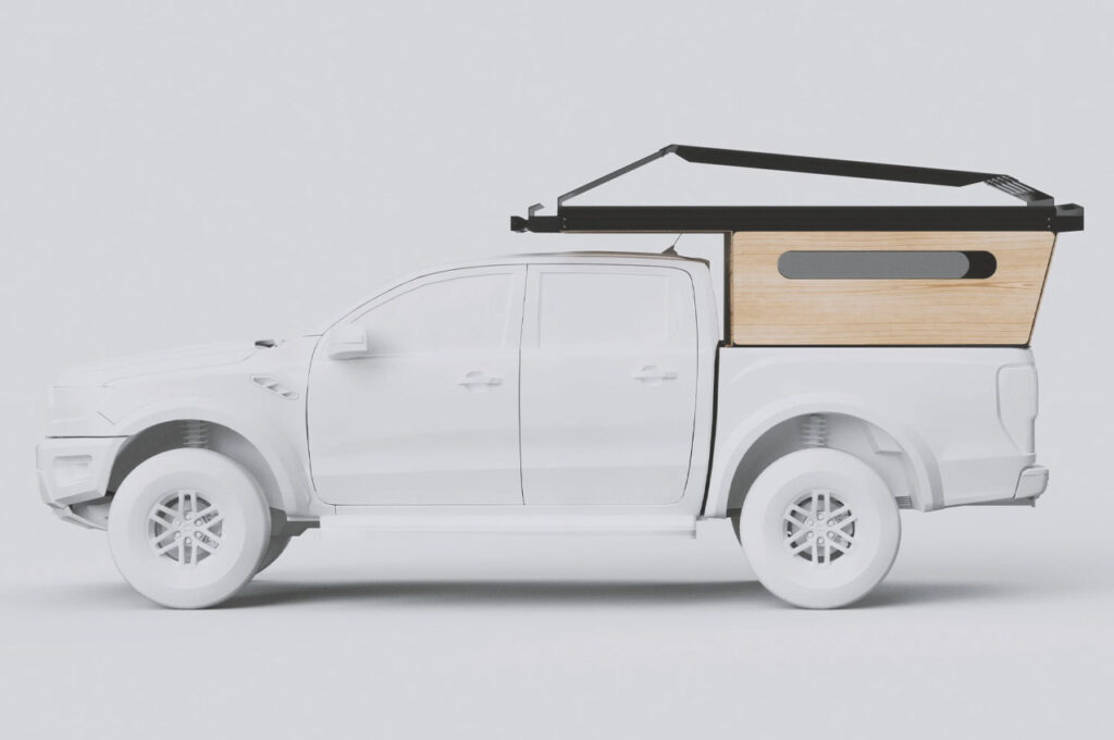 DOT Alpaca-Pick-Up-Camper tent for trucks