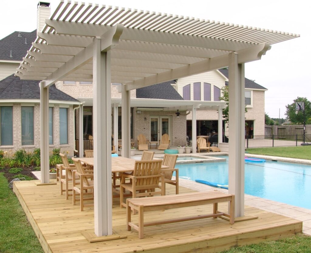 Freestanding Wooden Pergola