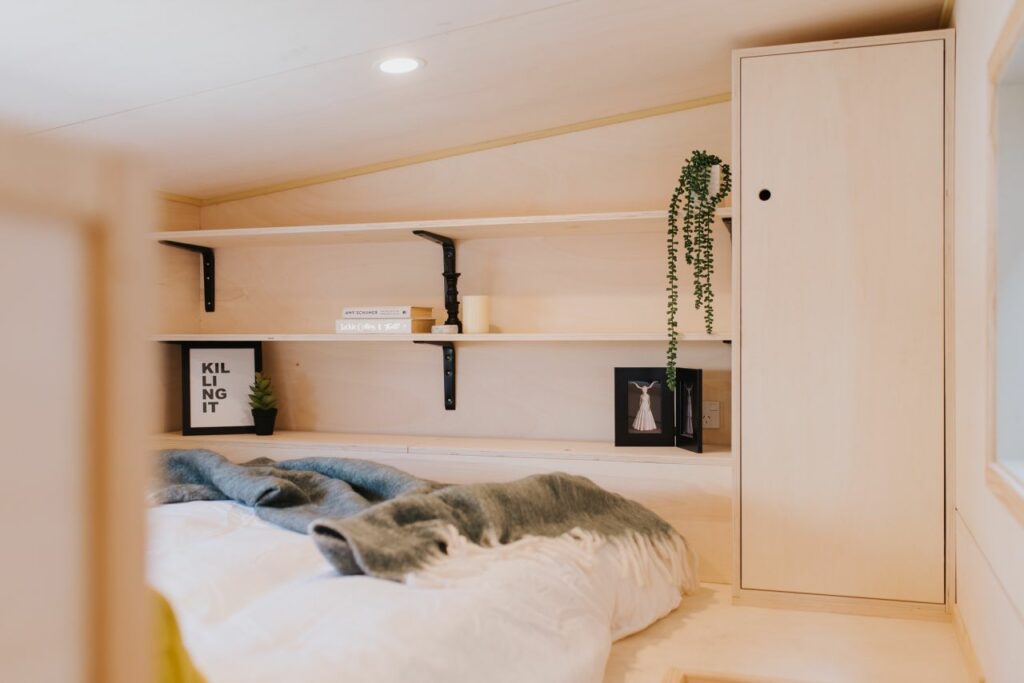 Home Haven's bedroom by Build Tiny