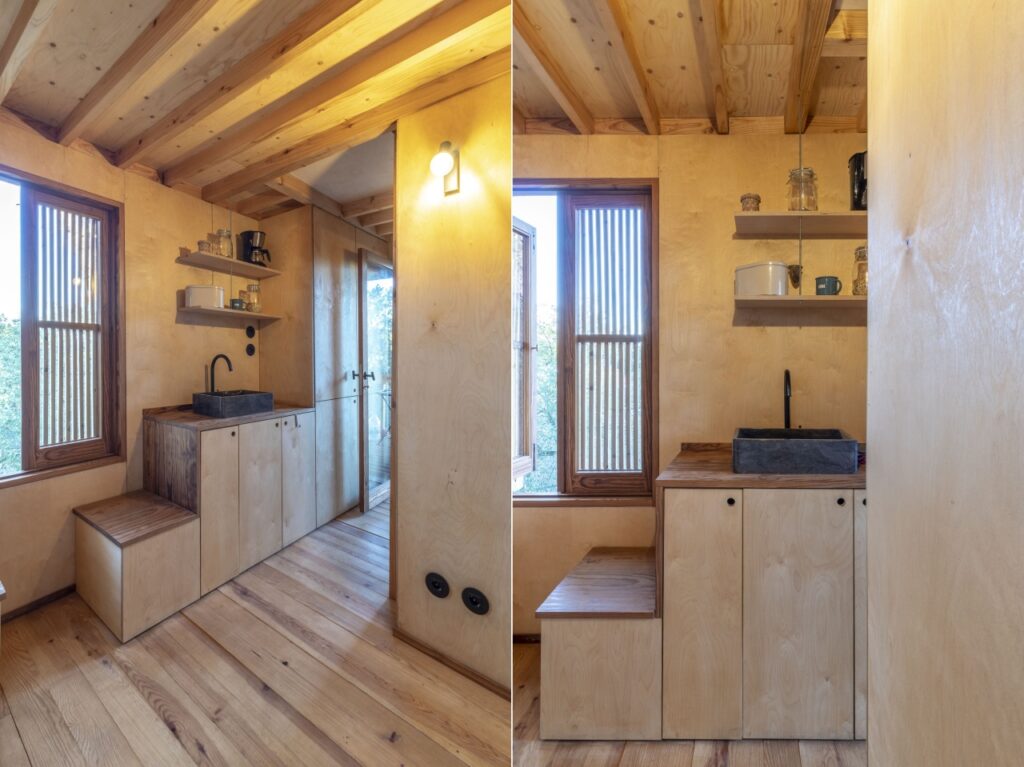 Kitchen and Seating Area of Columba