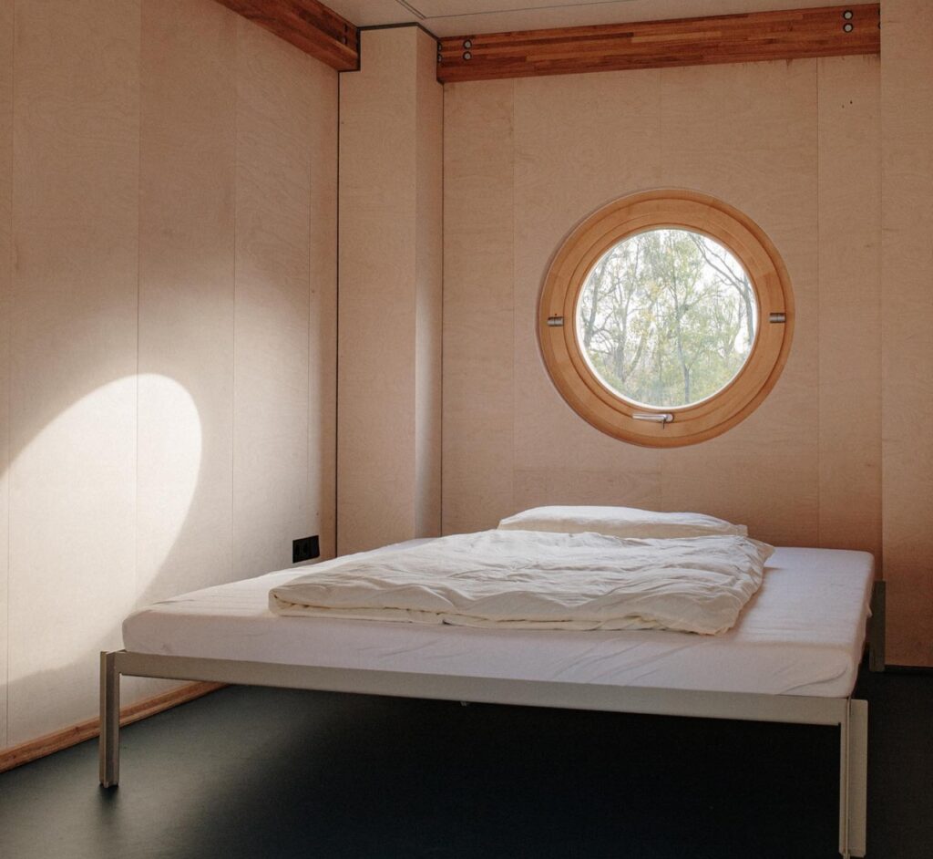 Loft Bedroom with Porthole Window