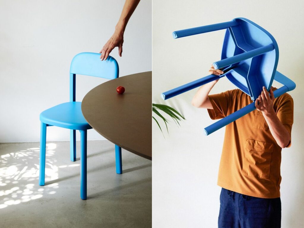 OTO recycled Ocean plastic chair